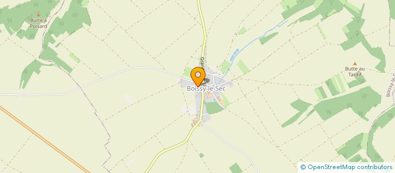 localisation de l'entreprise MONSIEUR ALAIN NAUDIN  BOISSY-LE-SEC