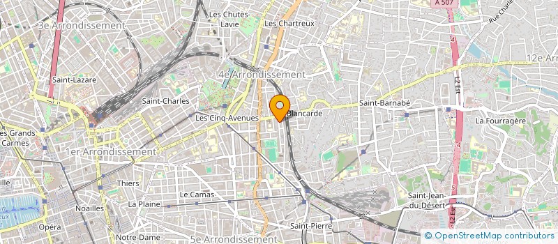 localisation de l'entreprise MONSIEUR ALAIN NAVARRA à MARSEILLE