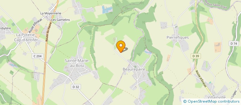 localisation de l'entreprise MONSIEUR ALAIN NAVARRE  SAINTE-MARIE-AU-BOSC