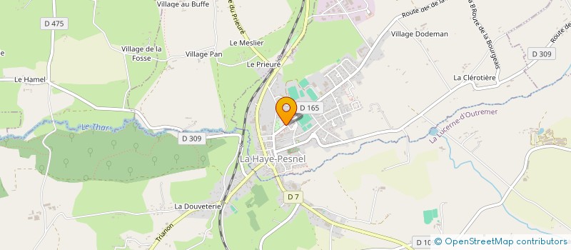 localisation de l'entreprise MONSIEUR ALAIN NAVARRET à LA HAYE-PESNEL