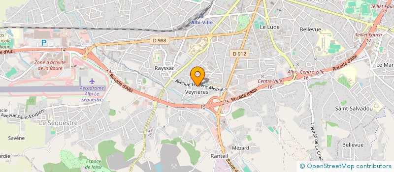 localisation de l'entreprise MONSIEUR ALAIN NEAU à ALBI