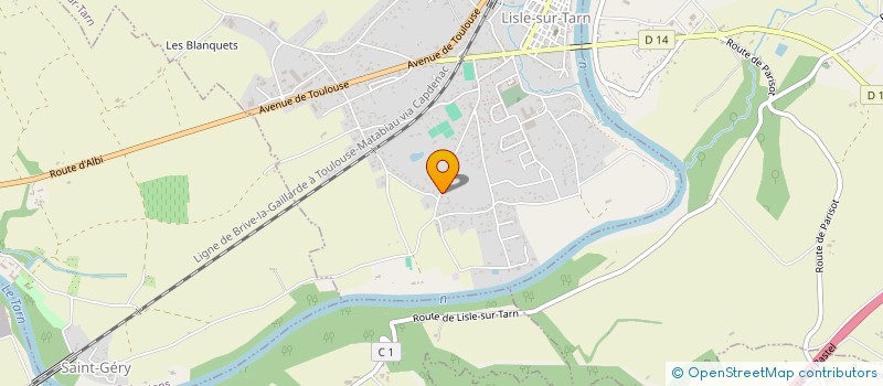localisation de l'entreprise MONSIEUR ALAIN NEAU à LISLE-SUR-TARN