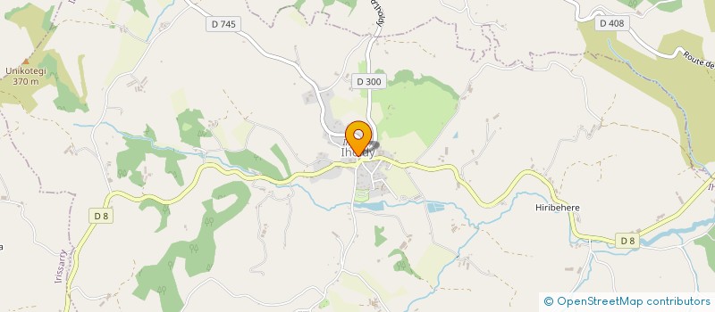 localisation de l'entreprise MONSIEUR ALAIN NEGUELOUART  IHOLDY