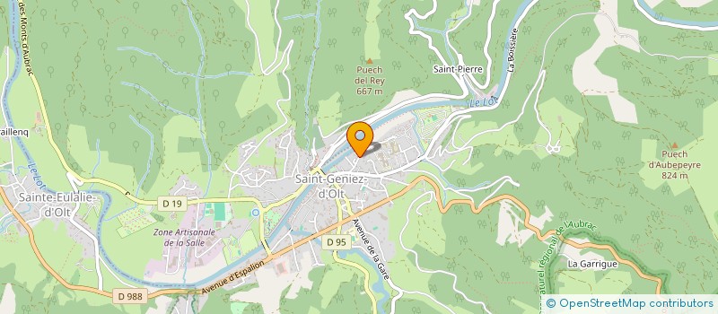 localisation de l'entreprise MONSIEUR ALAIN NERE  VINON-SUR-VERDON