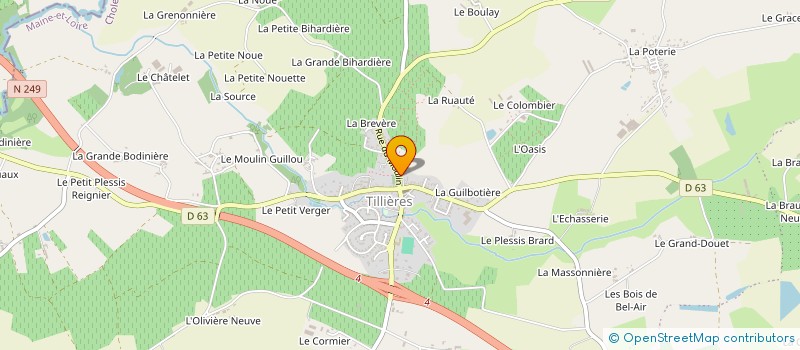 localisation de l'entreprise MONSIEUR ALAIN NEVEUR à SEVREMOINE