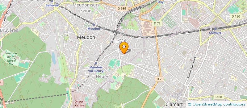 localisation de l'entreprise MONSIEUR ALAIN NGUYEN THUYET  MEUDON