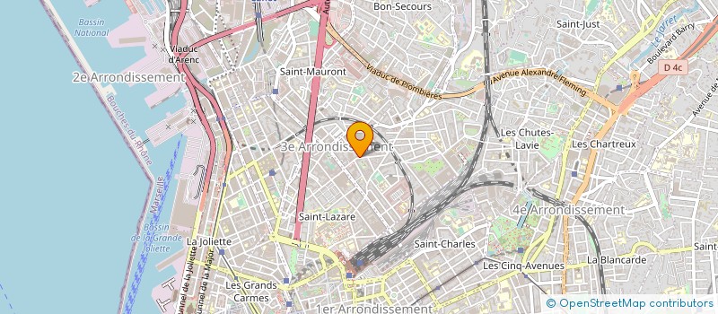 localisation de l'entreprise MONSIEUR ALAIN NGUYEN VAN à MARSEILLE