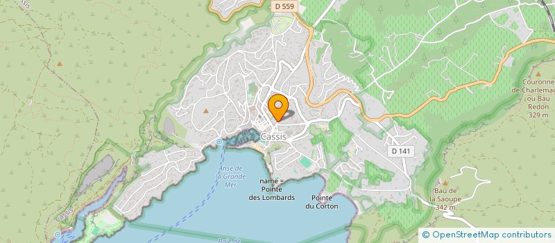 localisation de l'entreprise MONSIEUR ALAIN NICOLAI à CASSIS