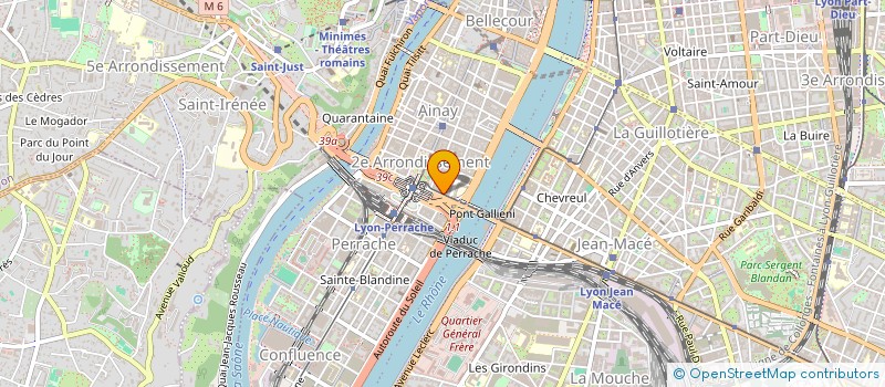 localisation de l'entreprise MONSIEUR ALAIN NICOLAS  LYON 2EME