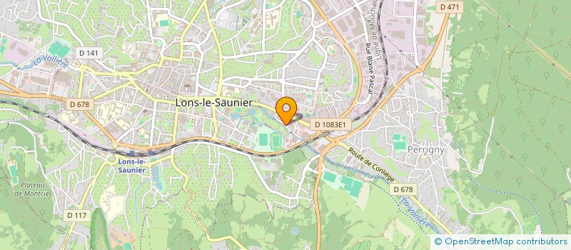 localisation de l'entreprise MONSIEUR ALAIN NICOLE à LONS-LE-SAUNIER