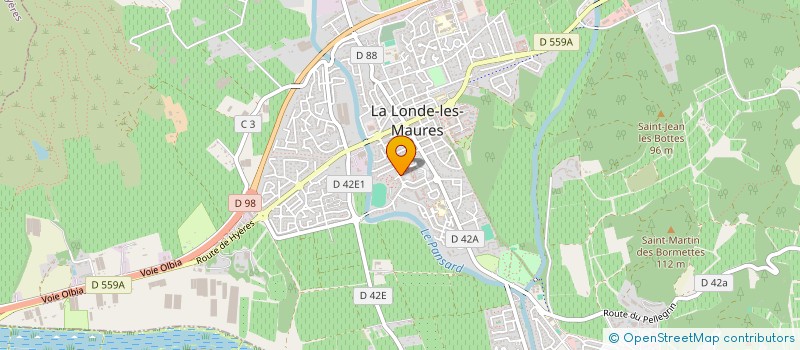 localisation de l'entreprise MONSIEUR ALAIN NICOLLE à LA LONDE-LES-MAURES