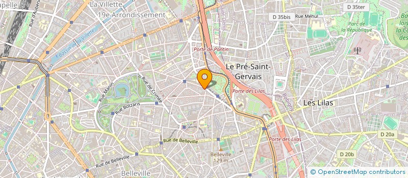 localisation de l'entreprise MONSIEUR ALAIN NIDDAM  PARIS