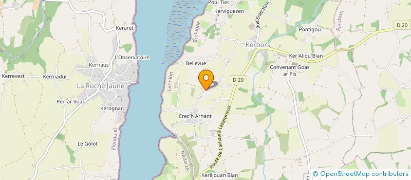 localisation de l'entreprise MONSIEUR ALAIN NIGET  KERBORS