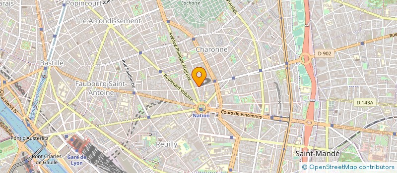 localisation de l'entreprise MONSIEUR ALAIN NIMSGERN à PARIS