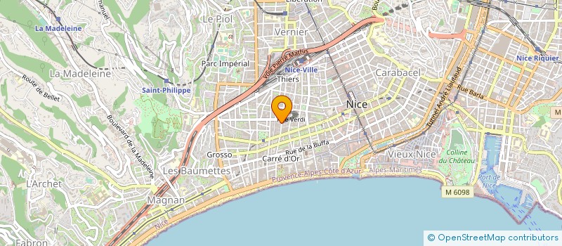 localisation de l'entreprise MONSIEUR ALAIN NINO à NICE