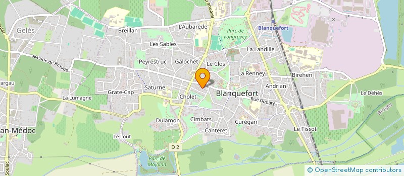 localisation de l'entreprise MONSIEUR ALAIN NIQUET à BLANQUEFORT