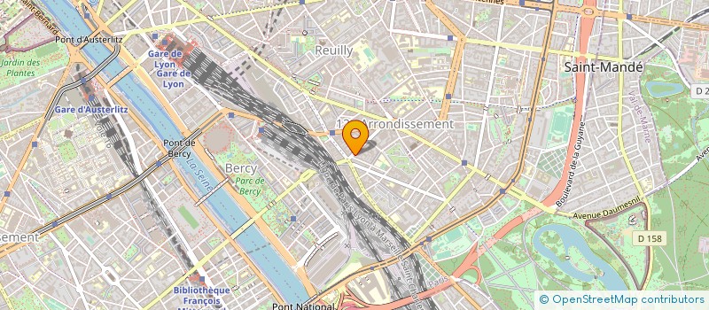 localisation de l'entreprise MONSIEUR ALAIN NIZARD  PARIS