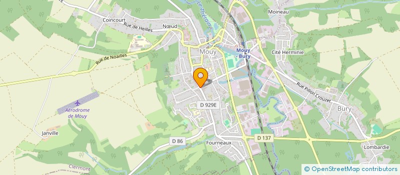 localisation de l'entreprise MONSIEUR ALAIN NOEL  BALAGNY-SUR-THERAIN