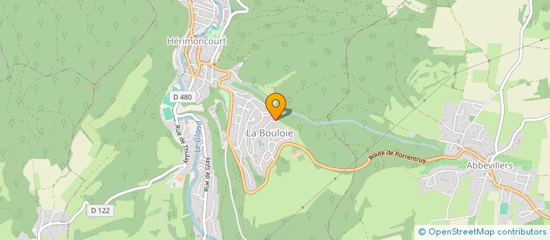 localisation de l'entreprise MONSIEUR ALAIN NOIR  HERIMONCOURT