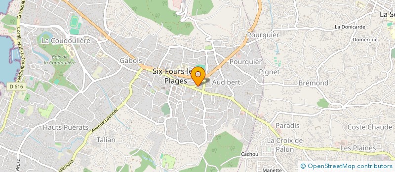 localisation de l'entreprise MONSIEUR ALAIN NOMIUS à SIX-FOURS-LES-PLAGES