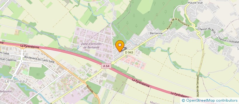 localisation de l'entreprise MONSIEUR ALAIN NORMAND  MORLAAS