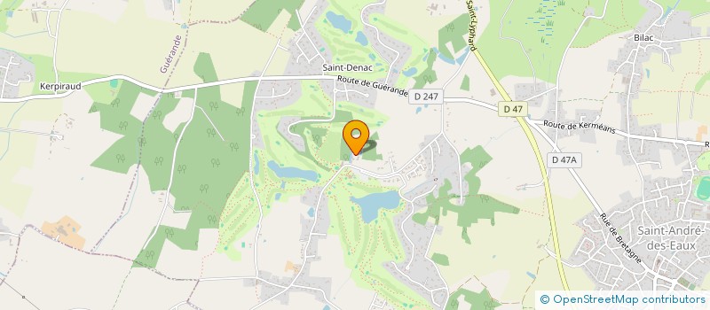 localisation de l'entreprise MONSIEUR ALAIN NOUEL  SAINT-ANDRE-DES-EAUX