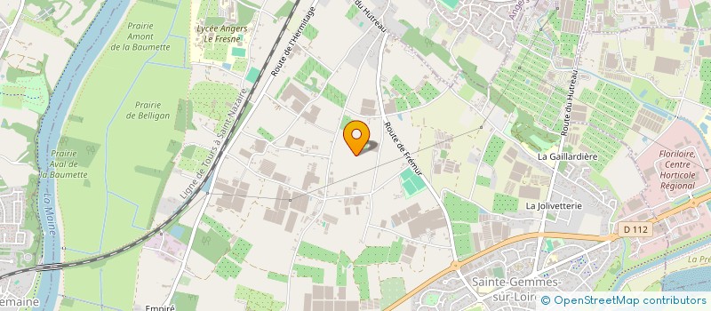 localisation de l'entreprise MONSIEUR ALAIN NOURRY à STE GEMMES SUR LOIRE