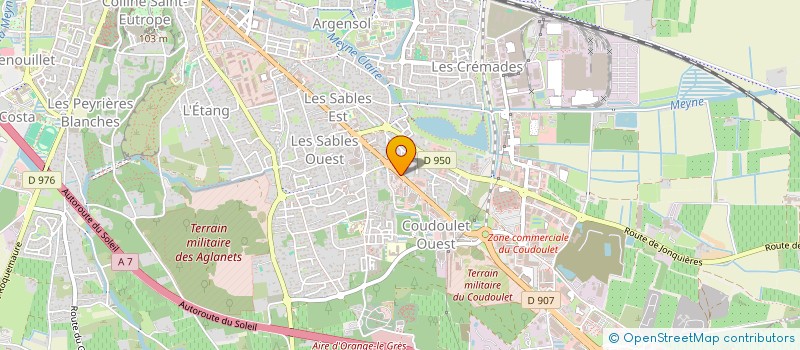 localisation de l'entreprise MONSIEUR ALAIN NOUVEAU  ORANGE