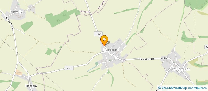 localisation de l'entreprise MONSIEUR ALAIN OBJOIS  JEANCOURT