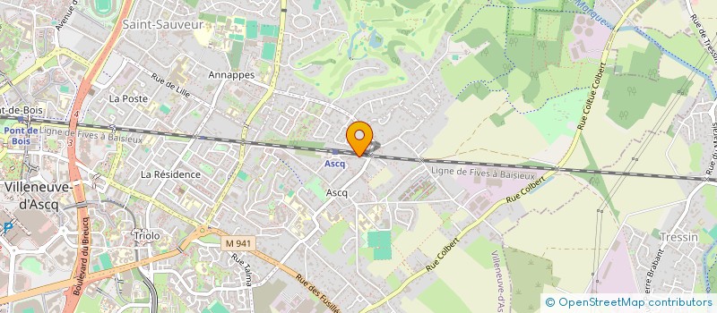 localisation de l'entreprise MONSIEUR ALAIN OCIO à VILLENEUVE-D'ASCQ