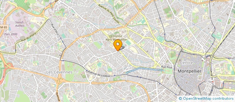 localisation de l'entreprise MONSIEUR ALAIN OLIVIER à MONTPELLIER