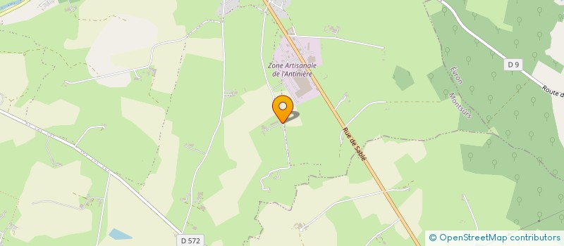 localisation de l'entreprise MONSIEUR ALAIN OLIVON  MONTSURS