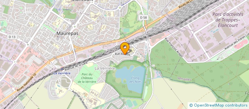 localisation de l'entreprise MONSIEUR ALAIN OLLIVIER  LA VERRIERE