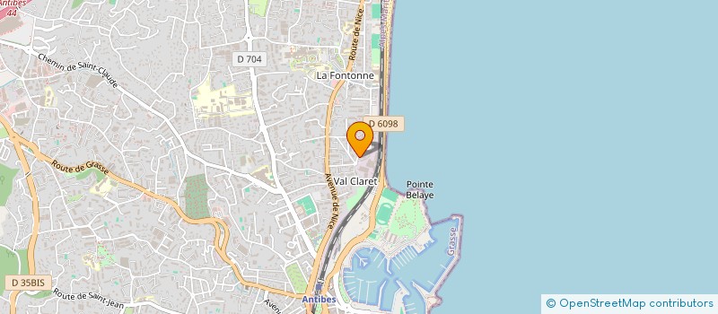 localisation de l'entreprise MONSIEUR ALAIN OLLONNE à ANTIBES
