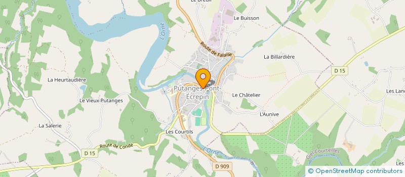 localisation de l'entreprise MONSIEUR ALAIN ONFROY à PUTANGES-LE-LAC