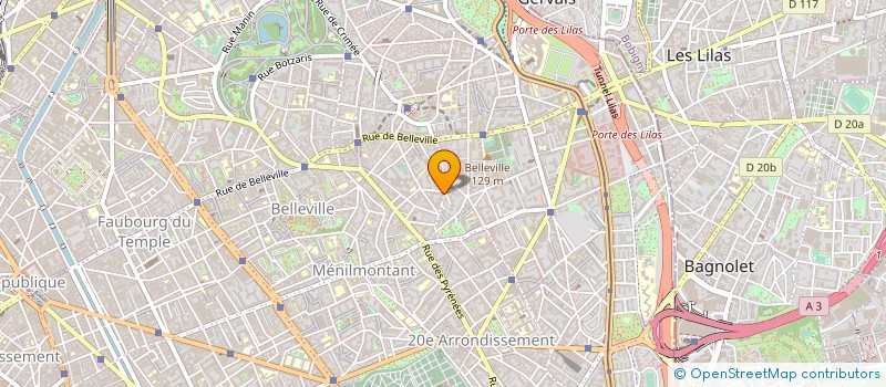 localisation de l'entreprise MONSIEUR ALAIN ORESTE  PARIS