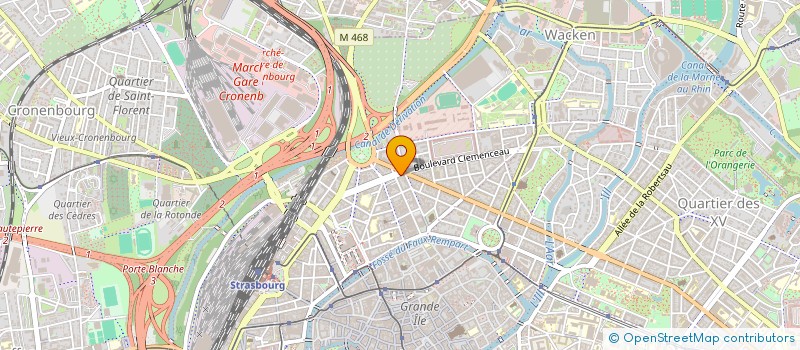 localisation de l'entreprise MONSIEUR ALAIN OROUNLA à STRASBOURG