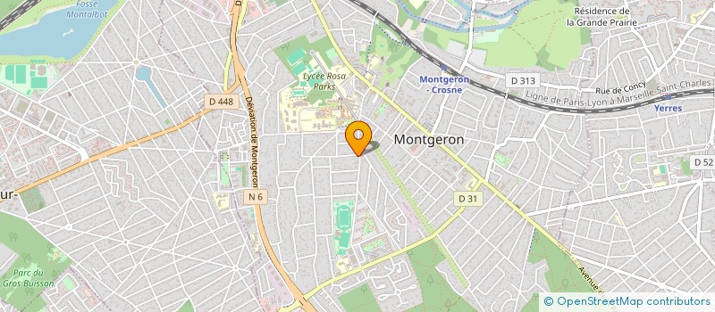localisation de l'entreprise MONSIEUR ALAIN ORWA à MONTGERON