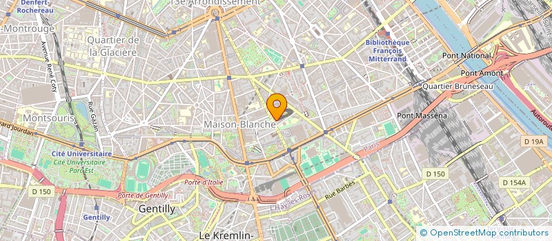localisation de l'entreprise MONSIEUR ALAIN OSMONT à PARIS