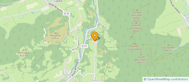 localisation de l'entreprise MONSIEUR ALAIN OUSSET  SEICH