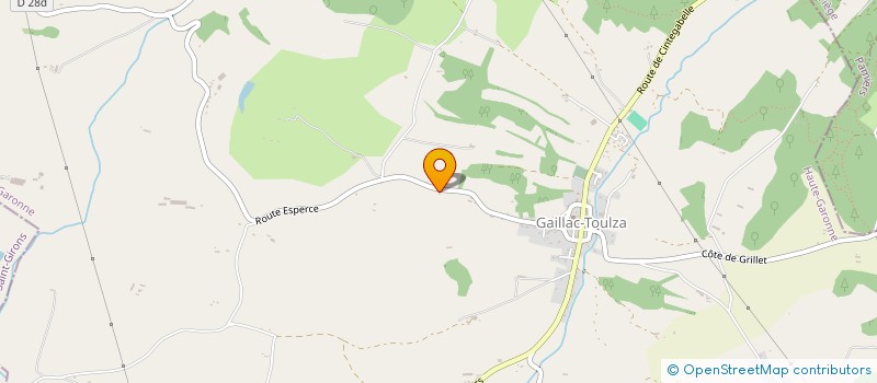 localisation de l'entreprise MONSIEUR ALAIN PALOUDIER à GAILLAC TOULZA
