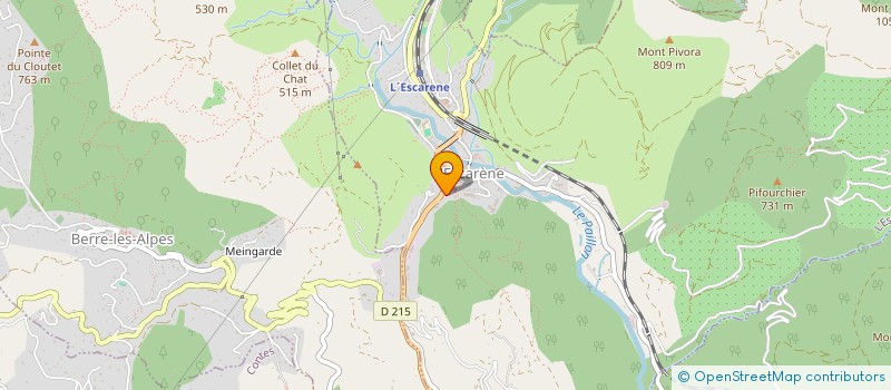 localisation de l'entreprise MONSIEUR ALAIN PANETIER  PEILLON