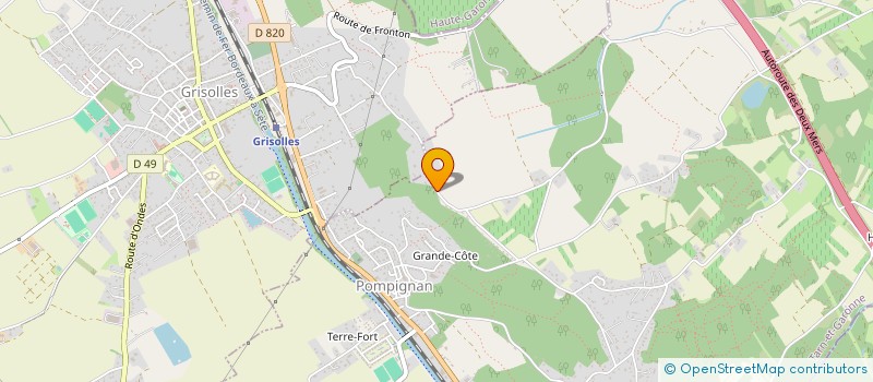 localisation de l'entreprise MONSIEUR ALAIN PANIS  POMPIGNAN