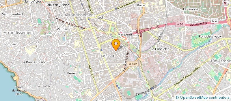 localisation de l'entreprise MONSIEUR ALAIN PANTANI à MARSEILLE