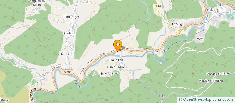 localisation de l'entreprise MONSIEUR ALAIN PAPELOUX  PREMIAN