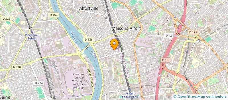 localisation de l'entreprise MONSIEUR ALAIN PAQUET  MAROLLES-SUR-SEINE