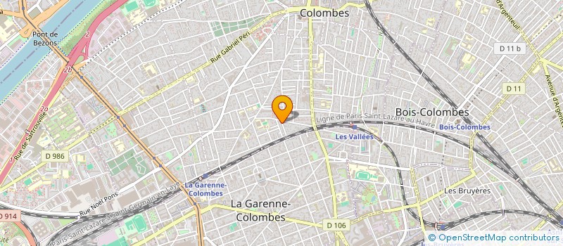 localisation de l'entreprise MONSIEUR ALAIN PARSEGHIAN à COLOMBES