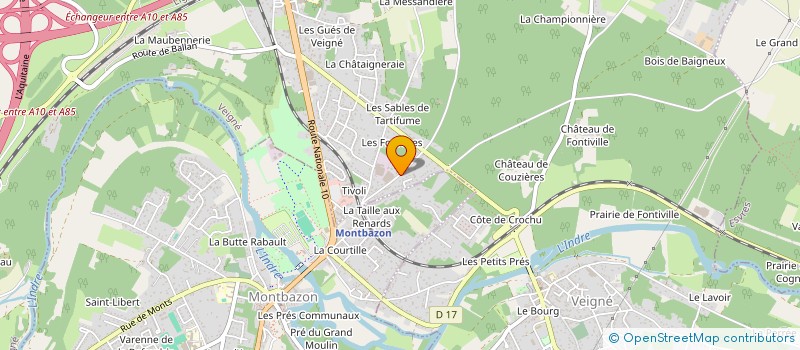localisation de l'entreprise MONSIEUR ALAIN PASQUIER à VEIGNE
