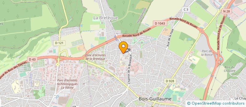 localisation de l'entreprise MONSIEUR ALAIN PATEZ à BOIS-GUILLAUME