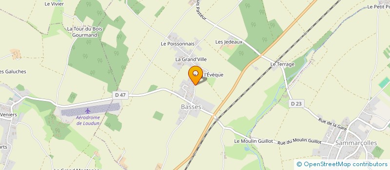 localisation de l'entreprise MONSIEUR ALAIN PAUBY à BASSES